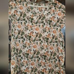 Floral Print Women's Top